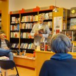 Elias Mateo in der Humboldt Buchhandlung Foto: Wellenschlag Verlag